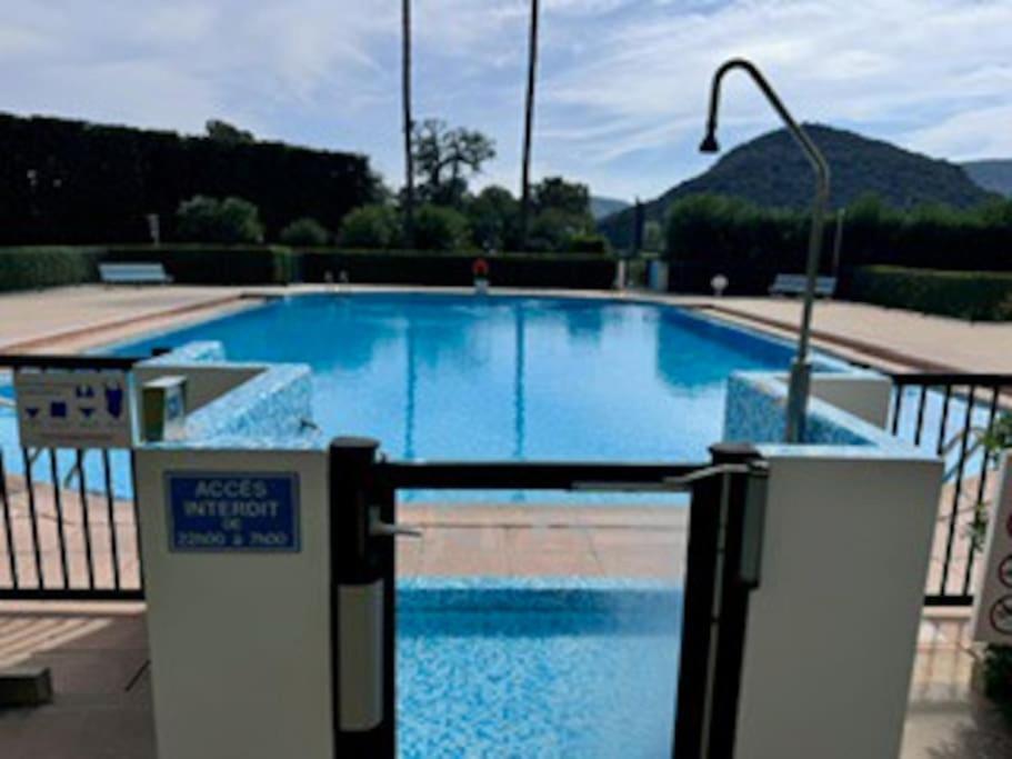 Studio 2Pers Piscine 10Min Plage Mandelieu 外观 照片