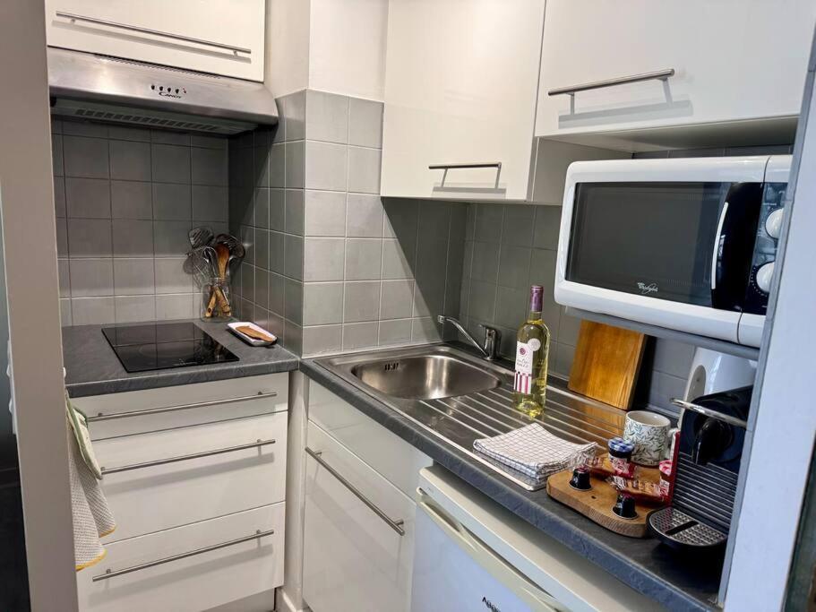 Studio 2Pers Piscine 10Min Plage Mandelieu 外观 照片